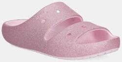 Crocs gyerek papucs CLASSIC GLITTER SANDAL V rózsaszín - rózsaszín 38/39