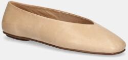 Jeffrey Campbell bőr balerina cipő Fathom bézs, JC-1528-1-11 - bézs Női 40