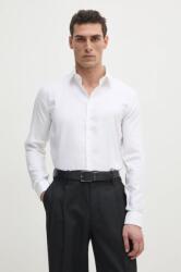 Calvin Klein ing férfi, olasz galléros, fehér, slim, K10K114316 - fehér 41