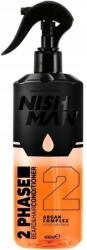 Nish Man 2 Phase szakáll és haj kondicionáló Argan Complex, 400 ml