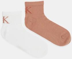 Calvin Klein Jeans zokni 2 pár narancssárga, férfi, 701231392 - narancssárga Univerzális méret