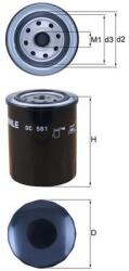 MAHLE Filtru ulei MAHLE OC 581 (OC 581) - fixbox