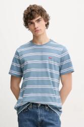 Levi's pamut póló SS ORIGINAL HM TEE férfi, mintás, 56605 - kék M