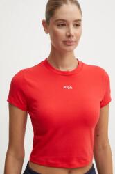 Fila top Latina női, piros, FAW0744 - piros M