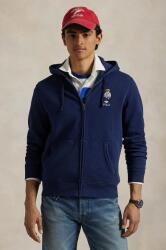 Ralph Lauren felső sötétkék, férfi, sima, kapucnis, 710963820 - sötétkék S