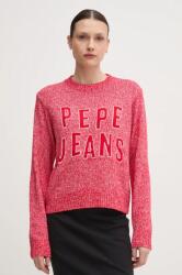 Pepe Jeans pulóver PANDORA női, piros, PL702270 - piros XL