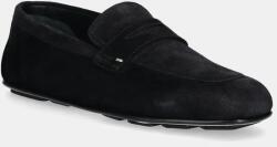 Giuseppe Zanotti velúr mokaszin Rupert fekete, férfi, EU50021.001 - fekete Férfi 43