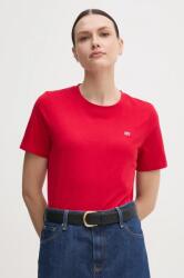 Tommy Hilfiger pamut póló női, piros, WW0WW45522 - piros XL