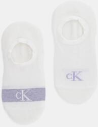Calvin Klein Jeans zokni 2 pár fehér, női, 701230601 - fehér 39/42