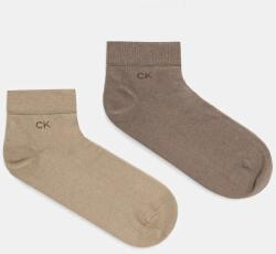 Calvin Klein zokni 2 db barna, férfi - barna 39/42 - answear - 4 190 Ft
