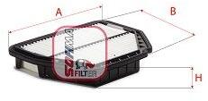 SOFIMA Filtru aer SOFIMA S 3552 A (S 3552 A) - fixbox