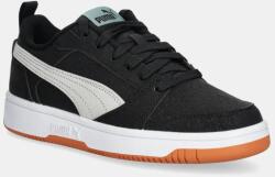 PUMA gyerek sportcipő Rebound V6 Lo MID 90s fekete, 400636 - fekete 37.5