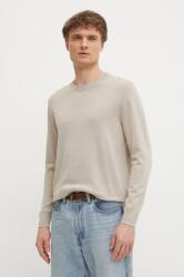 Pepe Jeans pamut pulóver ESSENTIAL COTTON SWEATER könnyű, férfi, bézs, PM702512 - bézs S