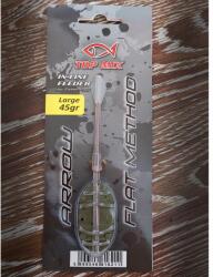 Top Mix Arrow Flat method feeder kosár - L 45g 1db/cs (TM621)