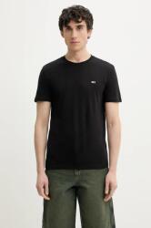 Tommy Jeans pamut póló 2 db fekete, sima, DM0DM20687 - fekete S - answear - 21 990 Ft