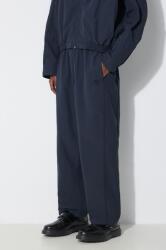 AMBUSH nadrág Nylon Track Pants férfi, sötétkék, egyenes, BMCJ002S24FAB - sötétkék L