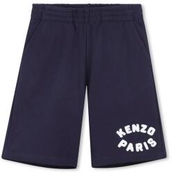 Kenzo kids gyerek pamut rövidnadrág sötétkék, nyomott mintás, K61181 - sötétkék 162