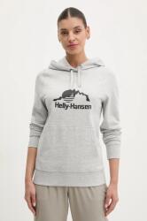 Helly Hansen felső NORD GRAPHIC szürke, női, nyomott mintás, kapucnis, 62981 - szürke M