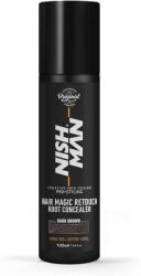 NISHMAN Magic Touch hajtő színező spray, sötétbarna, 100 ml - hajvarazs