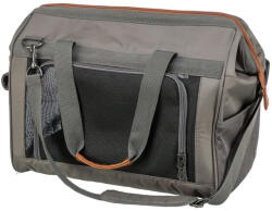 TRIXIE (-20%) Geanta De Transport, Finlay, 43x26x32 cm, Pana la 10 kg, Negru Gri, 28909