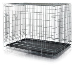 TRIXIE Cusca Metalica Pentru Caini, XL: 116x86x77 cm, 3926 - zoohobby