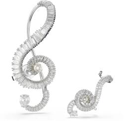Swarovski klipsz fülbevaló CAPSULE 5720866 - ezüst Univerzális méret