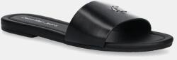 Calvin Klein Jeans papucs FLAT SANDAL SLIDE MG fekete, női, YW0YW01697 - fekete Női 40