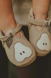 Donsje csecsemő cipő velúrból Nanoe Shoes Pear zöld, 1005020 - zöld 20