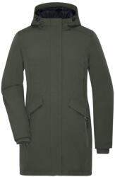 Daiber Jachetă parka elegantă de iarnă pentru femei JN1175 - Verde măslin | L (JN1175-1808844)
