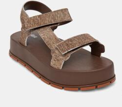 Melissa szandál FLOWING PLATFORM DENIM barna, női, platformos, M 36132 - barna Női 40