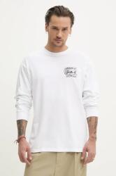 Vans pamut hosszúujjú fehér, nyomott mintás, VN000M41WHT1 - fehér XL