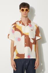 Awake NY ing Floral Camp férfi, barna, regular, SP24-TP004 - barna L