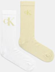 Calvin Klein Jeans zokni 2 pár fehér, férfi, 701231387 - fehér Univerzális méret - answear - 4 490 Ft