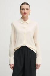 Tommy Hilfiger ing női, galléros, bézs, regular, WW0WW45983 - bézs S
