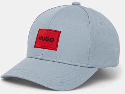 HUGO pamut baseball sapka fekete, nyomott mintás, 50492745 - kék Univerzális méret