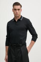 HUGO BOSS pamut hosszúujjú fekete, 50531787 - fekete XL