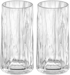 Koziol pohár szett Club No. 8 Superglas 2 db - áttetsző Univerzális méret