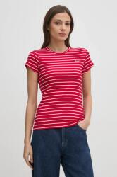 Pepe Jeans t-shirt MERIBEL női, piros, PL506079 - piros M