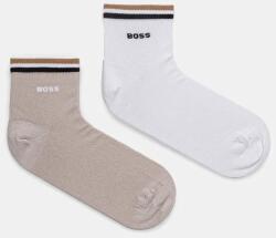 BOSS zokni 2 db bézs, férfi - bézs 43-46 - answear - 3 890 Ft
