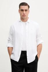 Hackett len ing férfi, galléros, fehér, regular, HM3010266 - fehér XXL