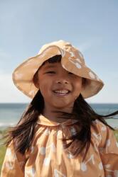 Liewood kifordítható gyerek sapka Amelia Reversible Sun Hat narancssárga - narancssárga 9-12 hónap