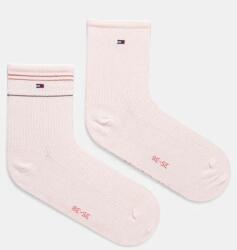 Tommy Hilfiger zokni 2 pár rózsaszín, női, 701232614 - rózsaszín 39/42