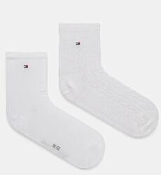 Tommy Hilfiger zokni 2 pár fehér, női, 701232608 - fehér 39/42