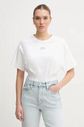 Alpha Industries pamut póló Waisted női, fehér, 148070 - fehér M