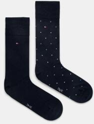 Tommy Hilfiger zokni 2 pár sötétkék, férfi, 701230780 - sötétkék 43/46 - answear - 4 790 Ft