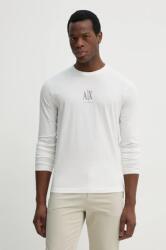Giorgio Armani pamut hosszúujjú fehér, nyomott mintás, XM000364 AF12308 - fehér XXL