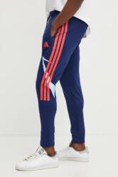 Adidas melegítőnadrág Tiro sötétkék, nyomott mintás, JC8045 - sötétkék L