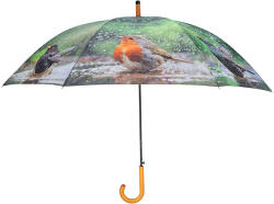 Esschert Design Esőben fürdőző kismadaras esernyő, 120 cm átmérőjű (TP414)