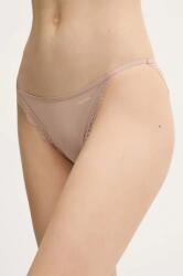 Calvin Klein Underwear bugyi bézs, LV00QD5269 - bézs S