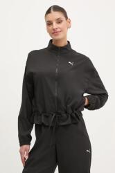 PUMA edzőkabát Lace fekete, átmeneti, oversize, 526863 - fekete M